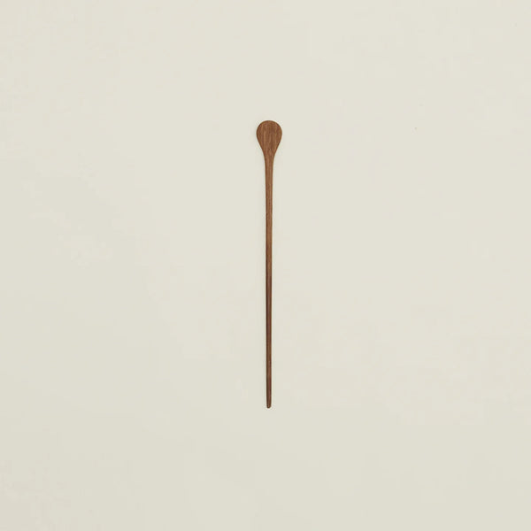 walnut cocktail stirrer
