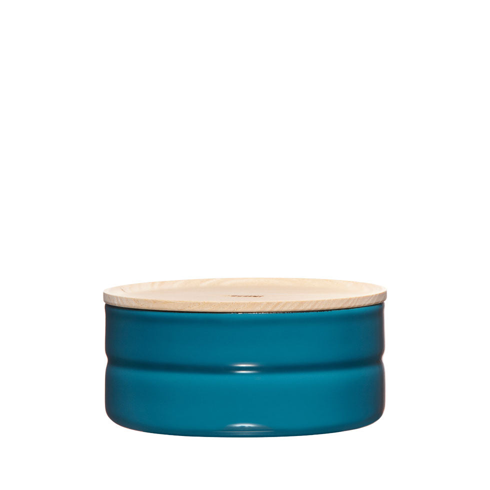 Blue RIESS Porcelain Enamel Food Storage Container