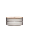 White RIESS Porcelain Enamel Food Storage Container