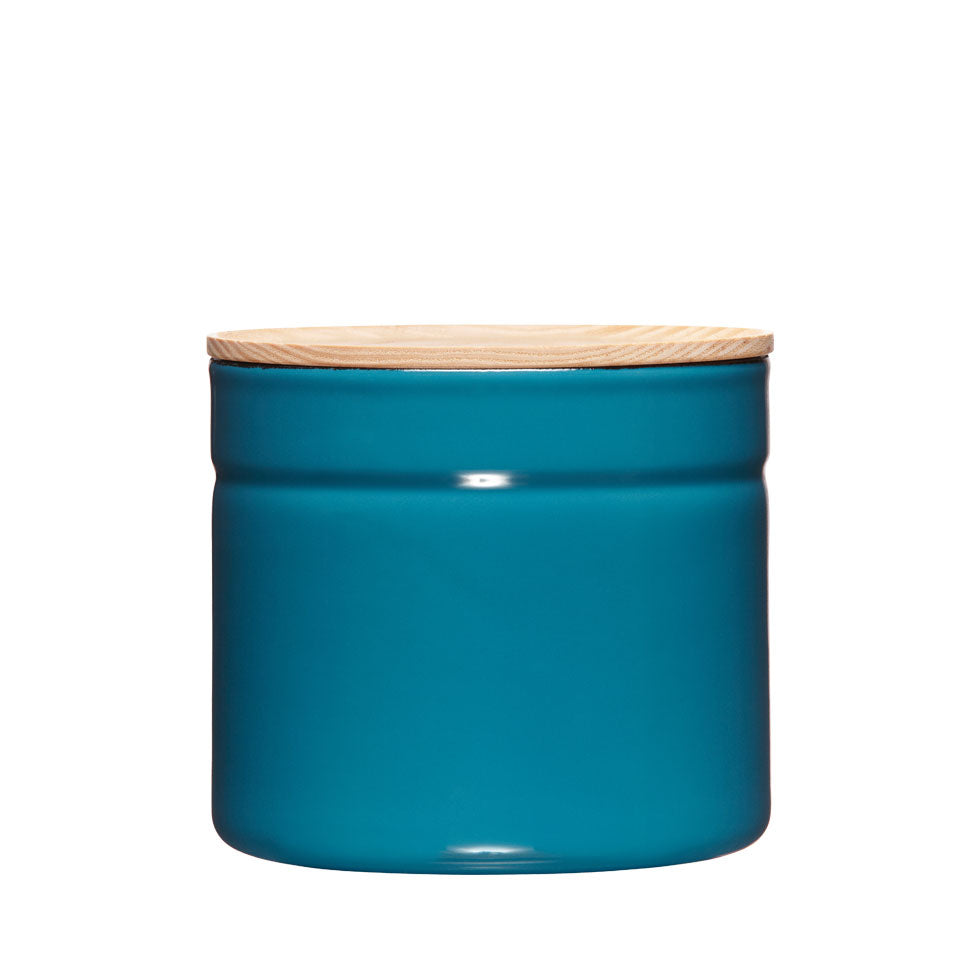 Blue RIESS Porcelain Enamel Food Storage Container