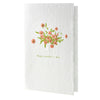 handmade paper cards with soy ink letterpress on recycled cotton paper that reads "happy mother's day."