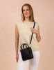 Black mini Jackie Bag on Model