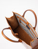 Interior of Jackie Bag Cognac Leather