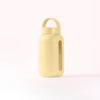 Butter Colored Mini Glass Water Bottle