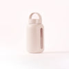 Stone Colored Mini Glass Water Bottle