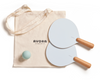 handmade beach paddle ball set