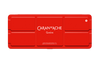 Red Caran d'Ache case on a white background