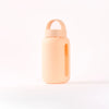Apricot Colored Mini Glass Water Bottle