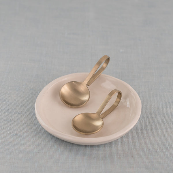 sprinkle spoon - cocktail spoon- brass cocktail spoon - danish design - modern scandinavian bar tools - mixologist gifts