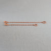 copper bar spoons - Made in Mexico - recycled copper artisan bar spoon - cocktail mixing spoon - modern bar spoon - Sertado Copper bar spoon