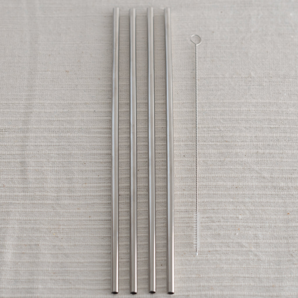 STAINLESS steel metal straw - porter - w&p - reusable straw