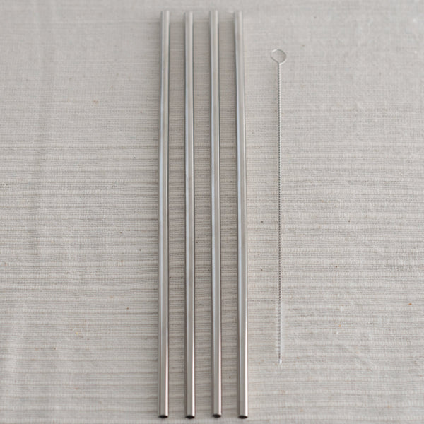 STAINLESS steel metal straw - porter - w&p - reusable straw