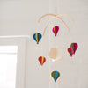 baby mobile - felt - wool - balloon mobile