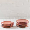 terra cotta slab plate - terra cotta plate - fd pottery - 