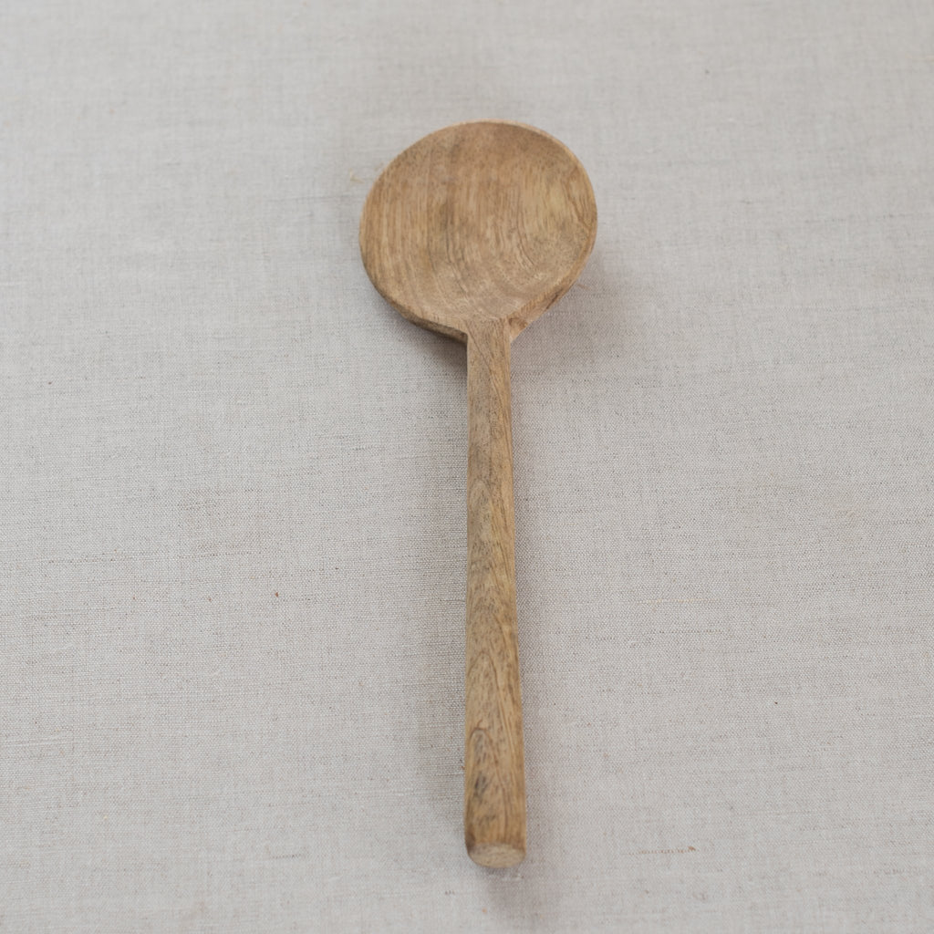 mango spoon - fog linen work - fog linen - serving spoon - wood spoon - handcarved spoon