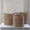 hacienda basket - accent decor - basket - woven basket
