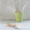 white shovel - burstenhaus redecker shovel - german shovel - gardening shovel